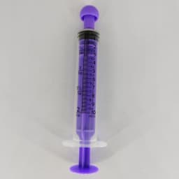 Color straight mouth syringe 5ml 10ml with plastic cap