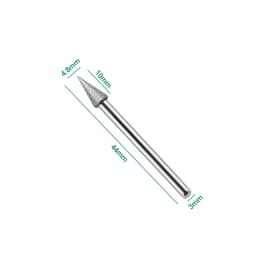 3MM Shank Grinding Rods Mini Drill Diamond Grinding Head Bur Needle Engraving Carving Polishing Glass Jade Stone Drill Bit