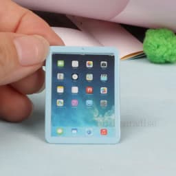 Mini Mobile Phone Ipad Laptop Notebook Macbook Miniature Model Toys For Blythe Bjd Ob11 Dolls 1/6 Dollhouse Scenes Accessories