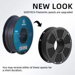 Geeetech Matte Filament PLA 1.75mm 1kg Spool (2.2lbs), 3D Printer Material Polylactic Acid, Frosted Texture, Vacuum Packaging