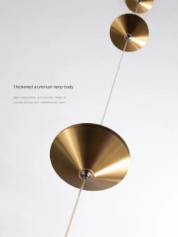 Modern Floor Lamp Pendant Light Luxury Black Atmosphere Light Living Room Sofa Edge Minimalist Bed Head Neutral Decoration Light