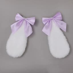 Adorable Plush Bunny Ears Hairpin Soft Cute Design Rabbit Hairclips Droopy Rabbit Lolita Hairclips Costume Parties Accessory
