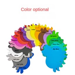 Colorful EVA Foam Board Buffering Shock Absorption Foam Sheet Handmade DIY Cosplay EVA Rubber Sound-absorbing Foam 38 Degrees