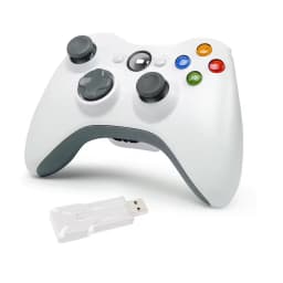 Wireless Gamepad Controller 2.4GHz ,Dual-Vibration Turbo Function ,For Xbox 360/360 Slim/Pc Game Controller Joystick