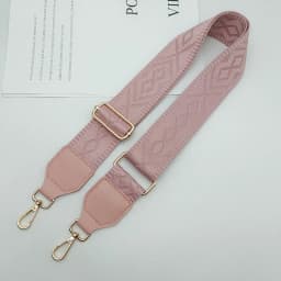 IGNICASE New Rhombus Wide Shoulder Strap Adjustable Solid Color Versatile Webbing Accessories Women's Bag Replacement Belt