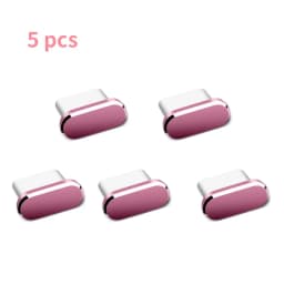 Metal Type C Dust Plugs Cellphone Anti-dust Protectors for Apple IPhone 15 Pro Max/15 Plus/15 Pro Samsung Dustplug