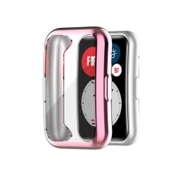 TPU Soft Protective Cover For Huawei Watch Fit Case Full Screen Protector Shell Bumper Plated Classic Cases For Huawei Watch Fit