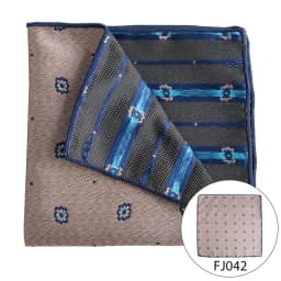 Handkerchief Silk Scarf 1200 Stitches High Density Men's Elegant Retro Business Suit Pocket Scarf Square Scarf Wedding