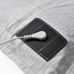 MAXSHARER Grounding Bed Sheet Conductive Silver Fiber Flat Sheet Organic Cotton Earthing Sheet for Better Sleep Nature Health