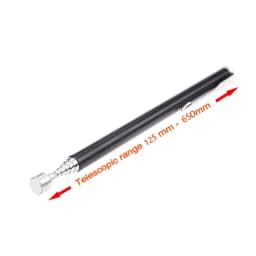 Portable Telescopic Magnetic Magnet Pen with LED Light Handy Tools Capacity For Picking Up Nut Bolt Extendable Pickup Rod Stick