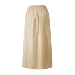 Women's spring and summer half petticoat, midi skirt solid color elastic waist lining, women's long petticoat