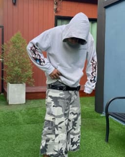 Gothic Hip Hop Rock Letter Graffiti Graphic Print Loose Hoodie Y2k Oversized Vintage Men Hooded Sweatshirt Women Cotton Pullover
