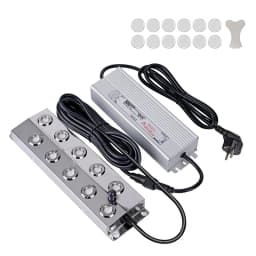 2/4/6/8/10/12 Head DC45V Ultrasonic Humidifier Mist Maker Fogger Machine 220/110V Waterproof Power Supply Fog Sprayer Generator