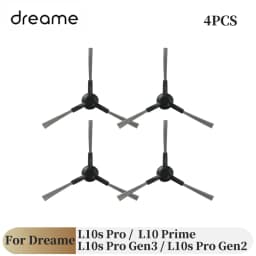 For Dreame L10s Pro Gen 3 / L10s Pro Gen 2 / L10s Pro / L10 Prime Robot Vacuum Spare Parts Main Side Brushes Mop Cloths Filters