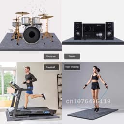 Thickness 3cm Three Layer Shock-absorbing Foam Pad Indoor Sound Insulation Anti-vibration Pad Floor Sound Insulation Shock Foam