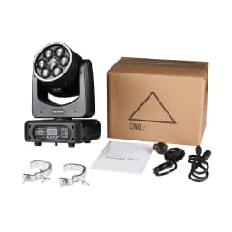 150W Bee Eye Gobo Moving Head Lights 6X12W RGBW Stage Lights DMX512 DJ Lights For Disco Party Club Bar Show