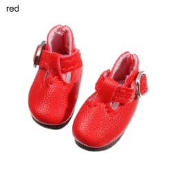 2.8*1.2cm Multicolor Doll Shoes for 1/6 Blythes Doll Mini PU Leather Sandals Toy Princess Doll Wear Shoes Doll Accessories