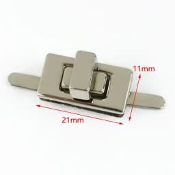 1-5Pc Metal Square Lock Buckle Handbag Turn Twist Locks Clasp Purse Closure Toggle Latch Buckles DIY Bag Replacement Accessories