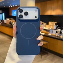 Matte Soft Liquid Silicone Phone Case For iPhone 15 16 17 18 Pro Max Air For Magsafe Wireless Charging Cover For Apple 14 13 12