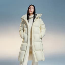 BOSIDENG Winter 90% Duck Down Jacket for Women X-long outwear detachable hat Windproof water-resistant mite resistant