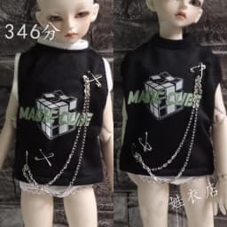 New 1/3 1/4 1/6 Doll's Clothes Tops for 60/45/30cm Male Female Bjd Doll Diy Girl Toys Dress Up Fashion Doll Accessories, No Doll