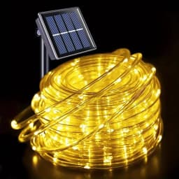 Outdoor Solar Lights Garland Rope String Lights 7-32M LED Garden Garland Waterproof Tube Lamp for Garden Christmas Decoration