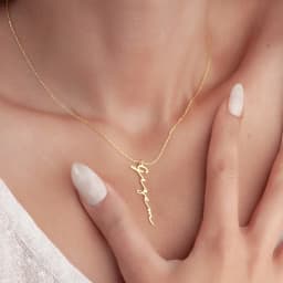 Custom Vertical Personalized Name Necklace Stainless Steel Choker Chain For Women Couple Birthday Valentine's Day Gifts