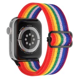 Nylon Strap for Apple Watch Band Ultra2-1 49mm 41mm 45 mm 38/42 Bohemian Elastic Bracelet iWatch Series 9 8 7 6 5 4 3 Se 40/44mm
