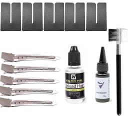 V-Light Hair Extension Set Technology Wig Hair Piece Real Hair Fast Grafting Tool Firm and Traceless Tape Hair Extension Tools