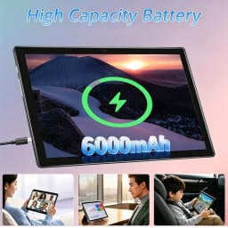 2026 Android 13 Android Tablet 4GB+64GB HD Touch Screen Dual Card WIFI 6000mAh Battery Octa Core