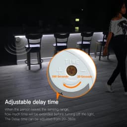 Smart PIR Motion Sensor USB 5V COB Neon Strip Light Pure Silicone Tube 320LEDs/M High Bright Delay Time Adjustable Waterproof
