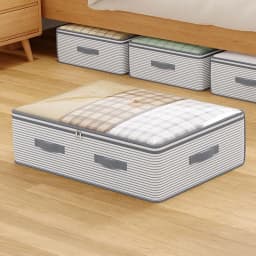 Multifunctional Bed Bottom Storage Bag Large Capacity Foldable Clothing Quilts Portable Storage Container Dust Cleaning Bedroom