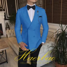 Ivory Men Wedding Tuxedos Suit Blazer Double Breasted Groom Suits For Men 2 Piece Party Best Man Jacket Pant Custom Made