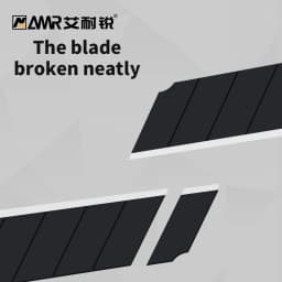 AMR 10//30/50 PCS Replaceable Knife Blade 18mm/9mm Width Metal For Home School Suplie Art Craft Paper Box Cutting Utility Knife