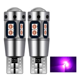 ASLENT 2PCS High Quality T10 W5W 168 192 Led Tail Light 3030 10smd 12V Car Led Auto Lamp CANBUS NO Error Car Marker Parking Bulb
