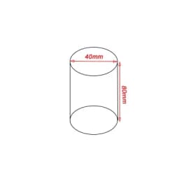 Clear Acrylic Column Sheet Stamping Block for Jewelry Packaging & Display Cosmetics Stand Photography Props Rings Holder Riser