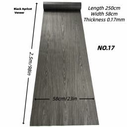 DIY High-EndTech Wood Veneer :for Wooden Refurbished Furniture Door Coffee Table Speaker Wall Panels Interior Home Decor