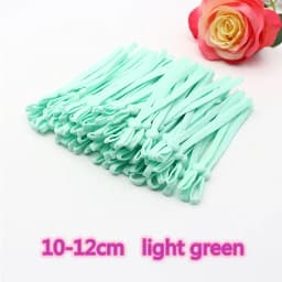 10-12CM Mask Elastic Band 15cm Colorful Mask Elastic Band Mask Rope Belt Adjustable Ear Hook Sewing Accessories 50/100pcs