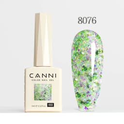 CANNI Cat Eye Gel Nail Polish and Glitter Gel 9ml HEMA TPO FREE High Gloss Quality Soak Off UV Gel Art Manicure Salon DIY Home