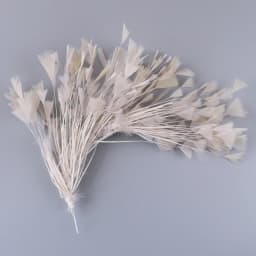 10-12inch Multicolor Turkey Goose Feather Flower Triangle Tipped Coque Free Bendable Feather Plumas Crafts DIY Lady Headdress