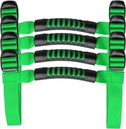 4x Roll Bar Grab Handles Grip Handle Fits For 1995-2021 Jeep Wrangler YJ TJ JK JKU JL Sports Sahara Freedom Rubicon X Unlimited
