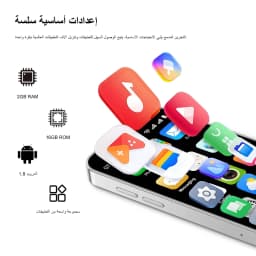 SERVO Mini Android Smartphone 3.0" Touch Screen 3G Dual SIM 2GB+16GB Face Unlock HiFi Sound WiFi Hotspot GPS Pocket Mobile Phone