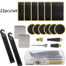 50/30/20/10PCS Bicycle Glue-free Tire Patches Tool Quick Repairing Tyre Protection Patch Adhesive Quick Drying Bike Accessories