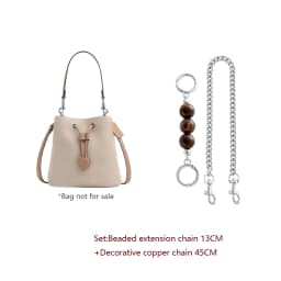 Bag Extension Chain For Coach Rowan21 Bag Decoration Chain Beaded Pendant Fashion Bag Chain Transformation Accessories