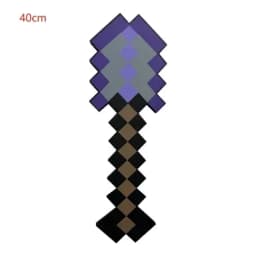 30~45cm Minecrafte Foam Sword Blue Purple Grey Axe MC Shovel Diamond Pickaxe Yellow Sword My World EVA Toy for Outdoor Cos Toys