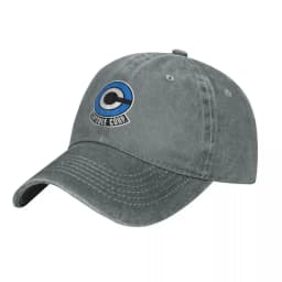 Capsule Corp Denim Baseball Cap Popular Desgin Sport Trucker Hat Summer Dropshipping Man Trendy Print Baseball Caps
