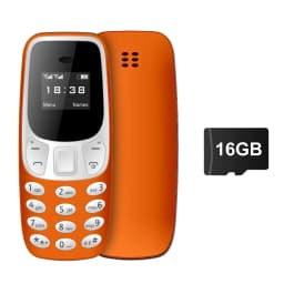 SERVO BM10 Super Mini Mobile Phone Dual SIM Standby Call Recording Magic Voice Bluetooth Dial 2G Small Backup Feature Cellphones
