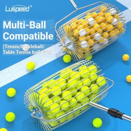 Luspeed Third-Generation Tennis Ball Picker, Retractable Ball Picker, Increased Capacity, Easy to Pick up Balls, Quick to Retrieve Balls