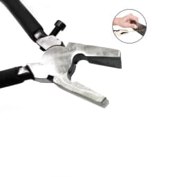 Adjustable Wire Drawing Plier High Carbon Steel Flat Nose Pliers Jewelry Tools