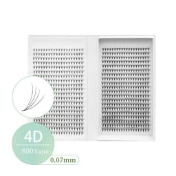 800/1600 Fans Premade Volume Lashes Fan Individual Sharp Pointy Base Premade Russian Volume Fans Eyelash Extension Makeup Tools